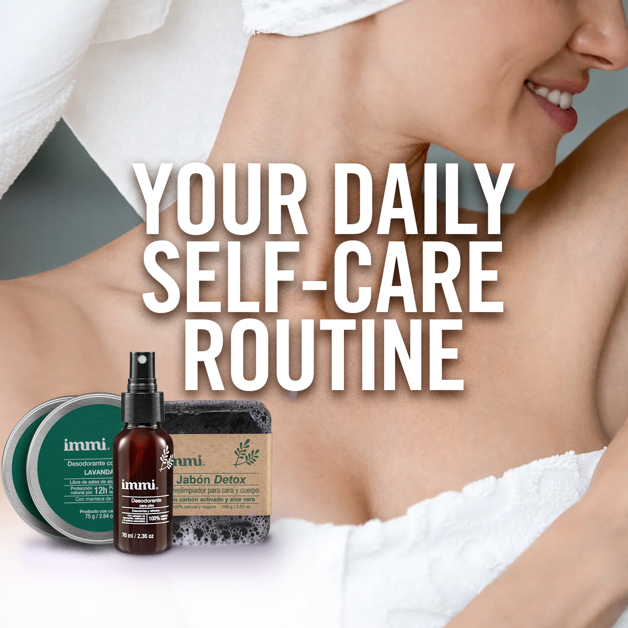 Immi Cream & Foot Deodorant plus Detox Soap