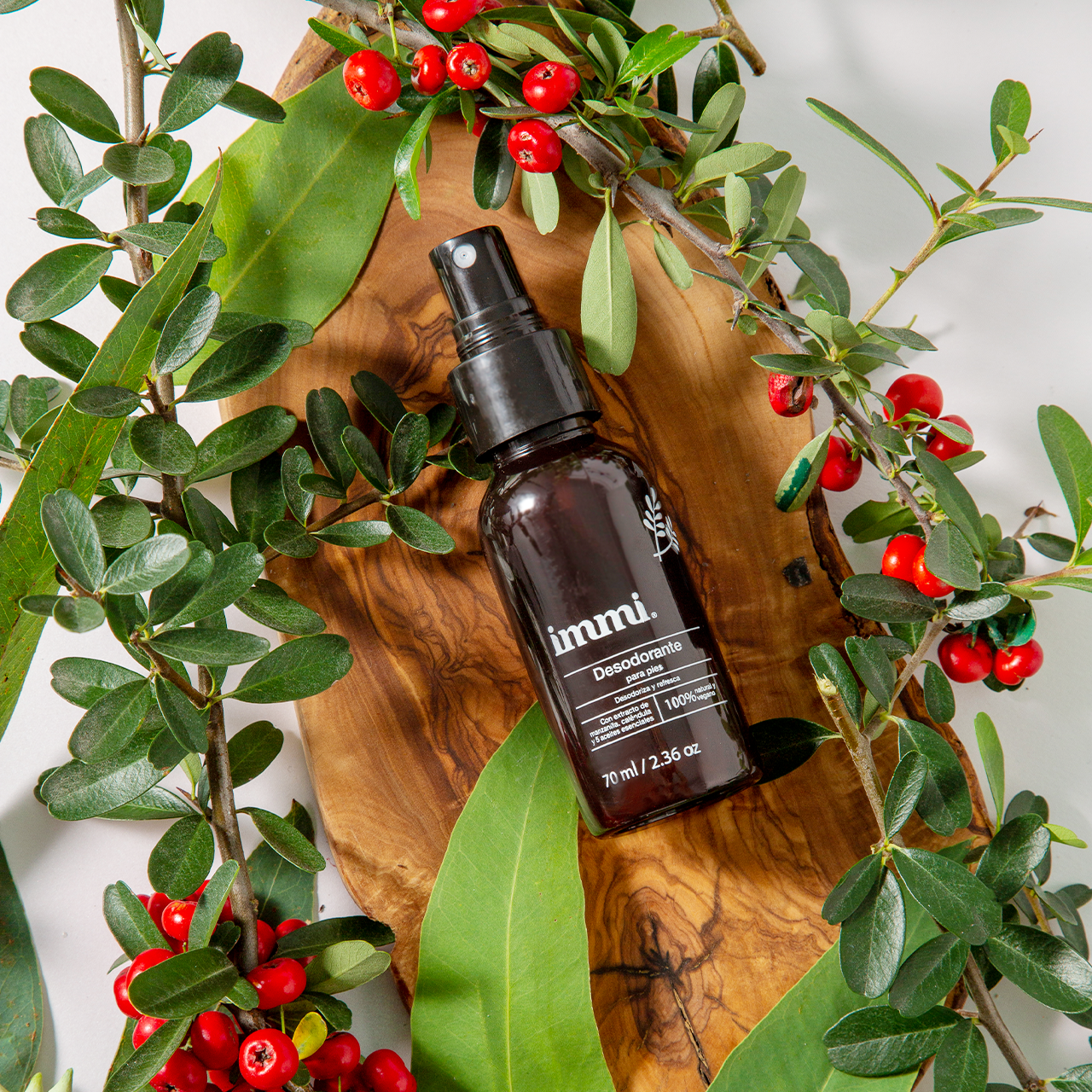 Immi Foot Deodorant Spray 2.36 oz