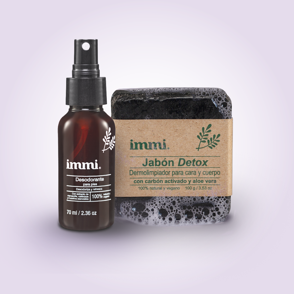 Immi Detox Soap & Foot Spray Bundle