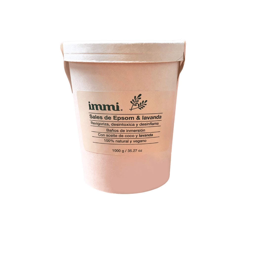 Immi Epsom Salts 35.27 oz | Epsom Salts |Ultra Belleza
